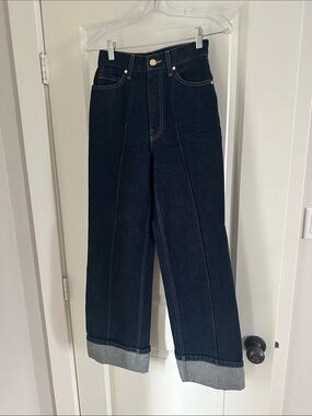 Ulla Johnson Genevieve Jean in Tigris, Size 24
